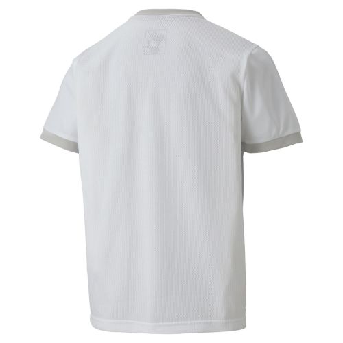 Puma T-shirt Puma White-Gray Violet Kinderen (teamGOAL 23 Jersey Jr - 704160-04) - Football Palace